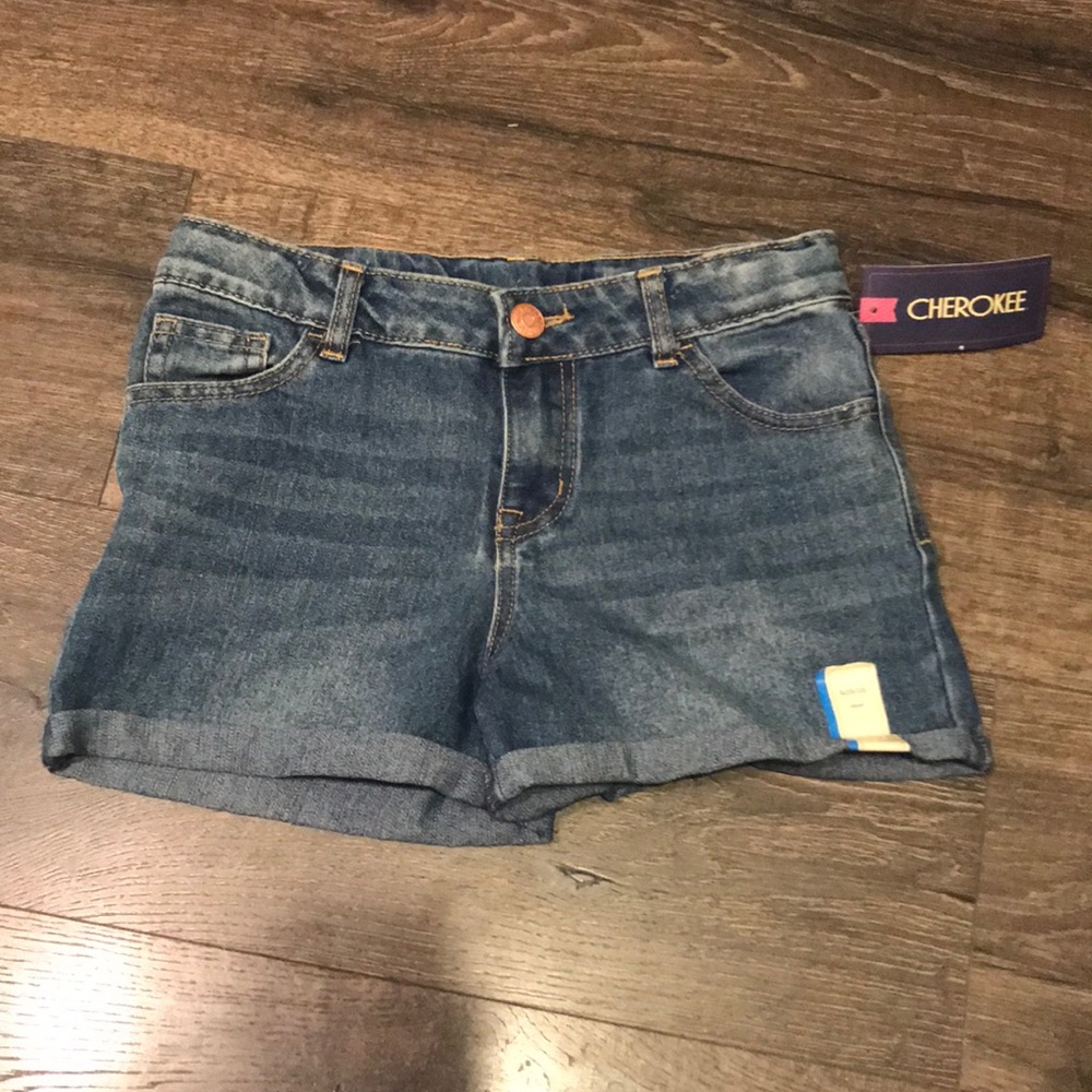 NWT Target Kids Jean Shorts Girls Size Large 10-12